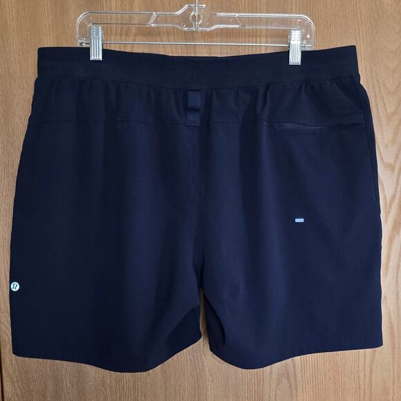 Lululemon License to Train Linerless Short 7" Navy Blue - Picture 3 of 8